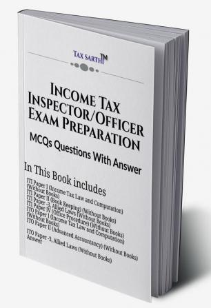 Income Tax Inspector | Officer Exam Preparation | MCQs Questions With Answer