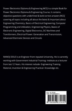 Power Electronics Diploma &amp; Engineering MCQ