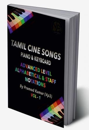 Tamil Cine Songs Music Notes Book : Piano &amp; Keyboard