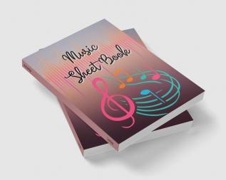 Music Sheet Book : – Manuscript Paper | Blank sheet Music Notebook | 100 Pages 12 Staves per Page | Full 85'' wide x 11'' high