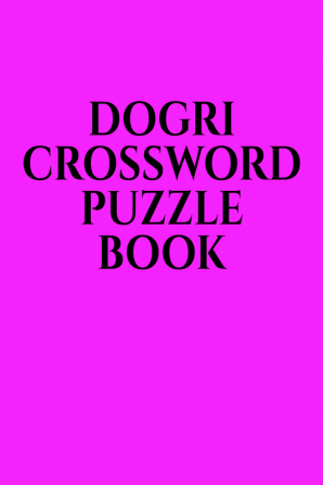 Dogri crossword puzzle book