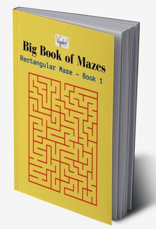 Rectangular Maze - Book 1 : Big Book of Mazes