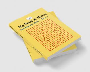 Rectangular Maze - Book 1 : Big Book of Mazes