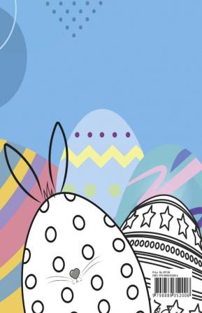 Easter Egg Coloring Book for Kids Ages 1-4 : Great Big Easy Easter Egg Pictures to Color for Todddlers and Preschoolers