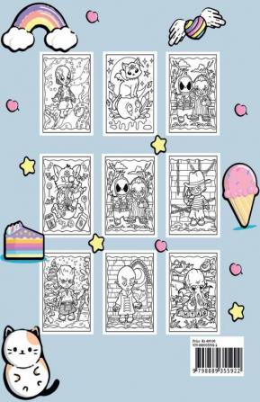 Cute and Creepy Kawaii Coloring Book for Kids : Creep Kawaii Dark Coloring Book | Cute and Creepy Pastel Goth Boys and Girls Food Kawaii Colouring Book | Amazing Gift for Kawaii Lovers