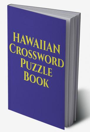 HAWAIIAN Crossword Puzzle Book