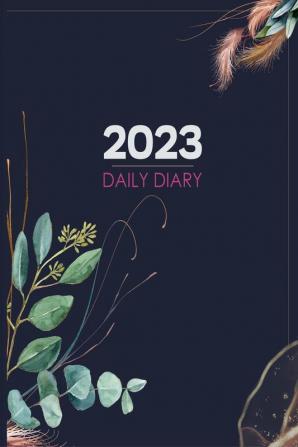 2023 Daily Diary and Weekly Wellness Planner | Letter 8.5 x 11 inch : Plan and Achieve Life Goals