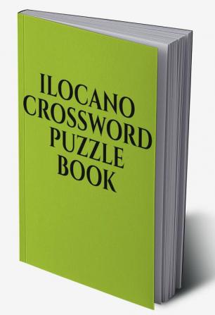 ILOCANO CROSSWORD PUZZLE BOOK