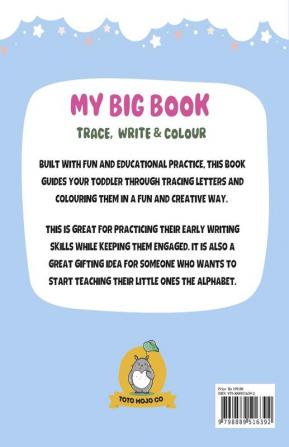 Let's Trace Write And Colour: A Preschooler's First Activity Book : Kids Activity Book for Pencil Control Handwriting Practice Colouring & more! | Ages 3+