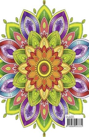 Mandala Extreme Copy Coloring Book : Stress Relieving Mandala Designs for Adults | Relaxation Meditation and Happiness Coloring Pages