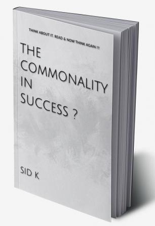 The Commonality In Success?