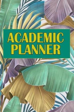 Academic Planner : Undated teacher planner | Teacher Planners and Lesson Planner for This Academic Year | Idea Gift for All Teachers