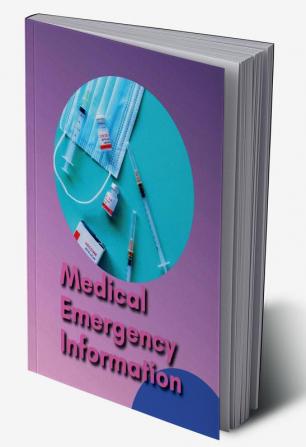 Medical Emergency Information : For patients to communication to EMS Responders Doctors hospitals and family on emergency contacts allergies medication conditions and medical history