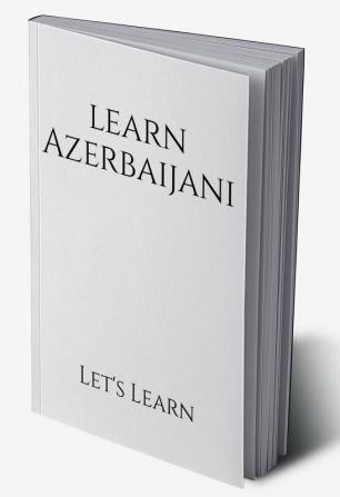 Let's Learn - learn Azerbaijani