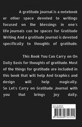 Simple Gratitude Journal