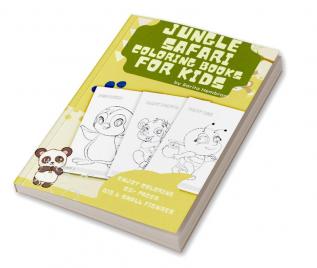 Cute &amp;amp; fun Jungle Safari Coloring Books for Kids : Discover the Jungle: A Fun and Cute Safari Coloring Book for Kids