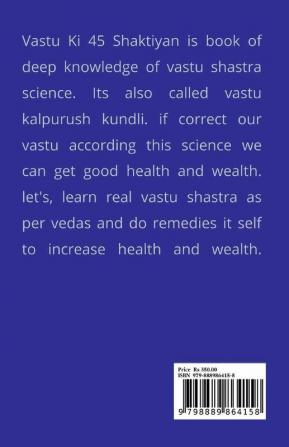 Vastu Purusha Mandala 45 Devtas &amp; Its Energy Fields