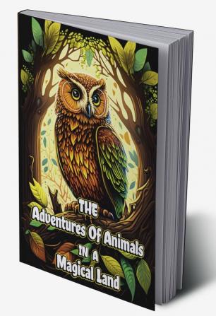 The Adventures of Animals in a Magic Land : Bedtime Short Stories for Kids with Fantasy Creatures and Adventures