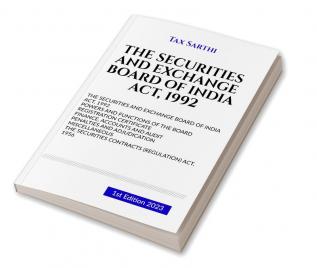 THE SECURITIES AND EXCHANGE BOARD OF INDIA ACT 1992 | 1st Edition 2023