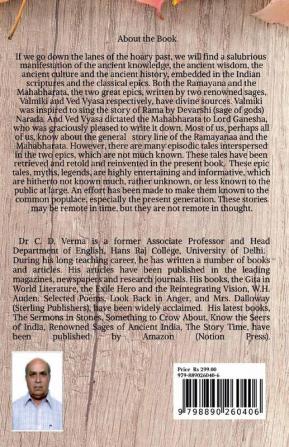 RECALLING  EPIC TALES from Ramayana and Mahabharata : A Collection of Stories and Tales Mythical and Didactic culled from the Ramayana and the Mahabharata