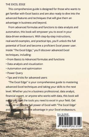 The Excel Edge : Mastering Spreadsheets for Business and Beyond