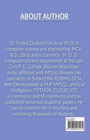 Desktop Publishing for Beginner By Dr. Pankaj Dadhich : for students of BCAMCAPGDCA and other computer related courses. Topic covered :- pagemaker  photoshopmultimedia and coreldraw