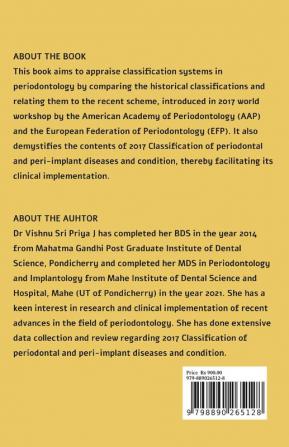 DEMYSTIFYING CLASSIFICATION OF PERIODONTAL AND PERI-IMPLANT DISEASES AND CONDITIONS 2017