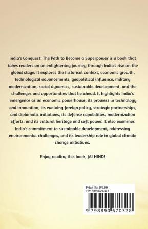 India's Conquest: The Path to Become a Superpower