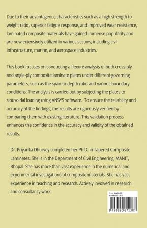 Flexural Analysis of Laminated Composite Plates under Sinusoidal Loading : A Numerical Approach