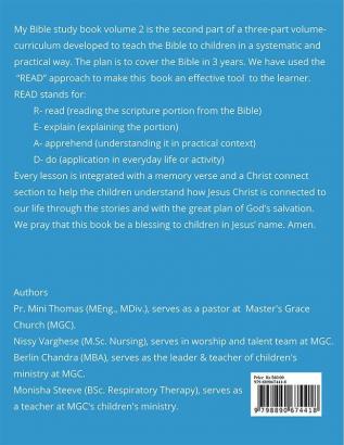 My Bible Study Book for Seniors & Teens (Volume 2)