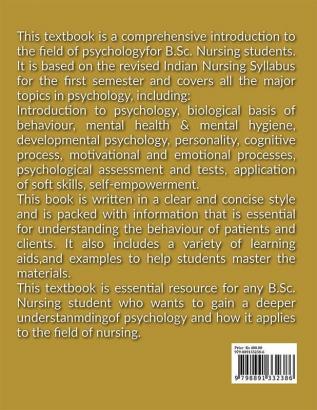 A Textbook of Applied Psychology : Based on Revised INC Syllabus (B.Sc. Nursing 1st Semester)