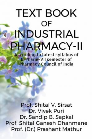 Text Book Of Industrial Pharmacy-Ii