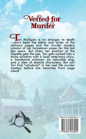 Vetted for Murder: A Tori Mulligan Mystery