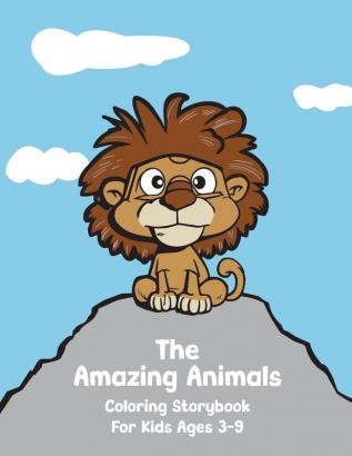 The Amazing Animals Coloring Storybook