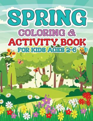 Spring Coloring & Activity Book