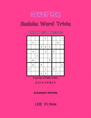 Crazy For Sudoku Word Trivia