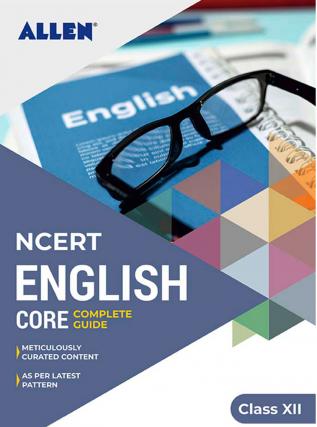 English Core NCERT Complete Guide for Class 12 by ALLEN