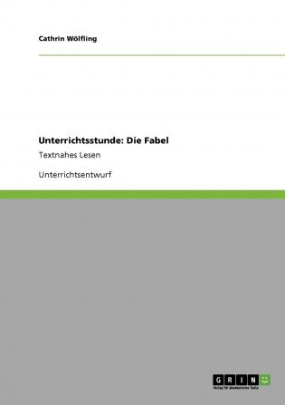 Unterrichtsstunde