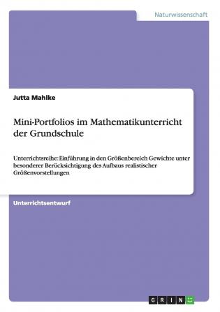 Mini-Portfolios im Mathematikunterricht der Grundschule
