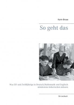 So geht das