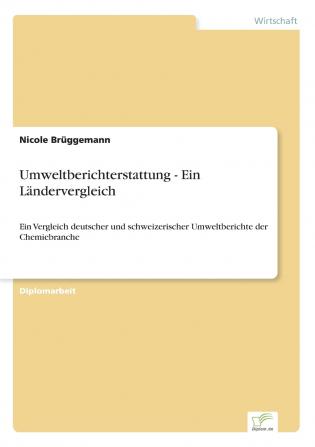 Umweltberichterstattung - Ein L��ndervergleich
