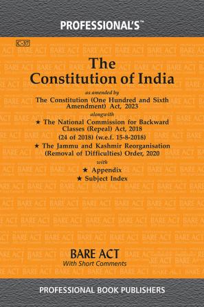 Constitution of India as amended by Constitution (One Hundred and Sixth Amendment) Act 2023
