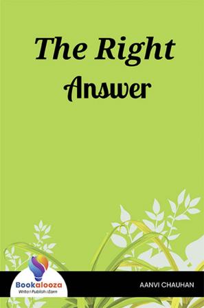 The Right Answer - Bookalooza