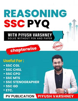 Reasoning SSC PYQ with Piyush Varshney (Bilingual)