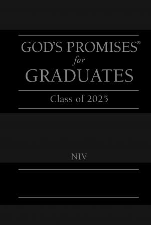 GOD'S PROMISES FOR GRADUATES: CLASS OF 2025 - BLACK NIV
