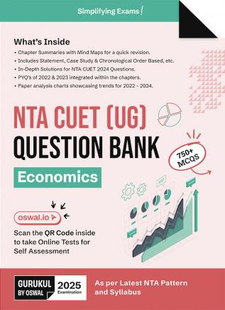 Gurukul by Oswal NTA CUET Economics Question Bank For Exam 2025