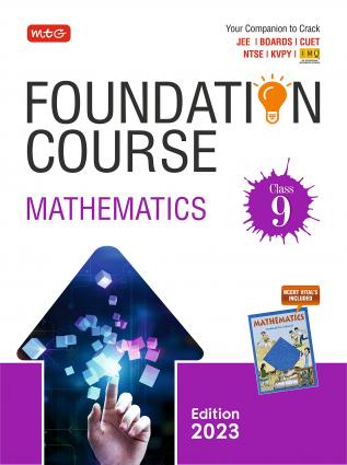 Mathematics Foundation Course for JEE/Olympiad : Class 9