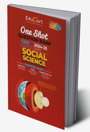 Educart CBSE Class 10 SOCIAL SCIENCE One Shot Question Bank 2024-25 (Updated for 2025 Exam)
