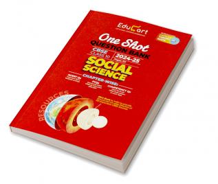 Educart CBSE Class 10 SOCIAL SCIENCE One Shot Question Bank 2024-25 (Updated for 2025 Exam)