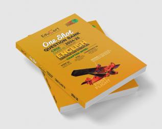 Educart CBSE Class 10 ENGLISH One Shot Question Bank 2024-25 (for 2025 exam)